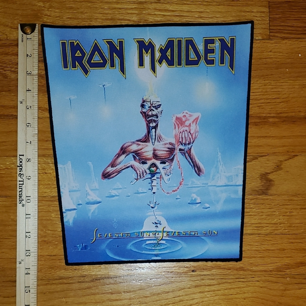 Iron Maiden Backpatch NWOT